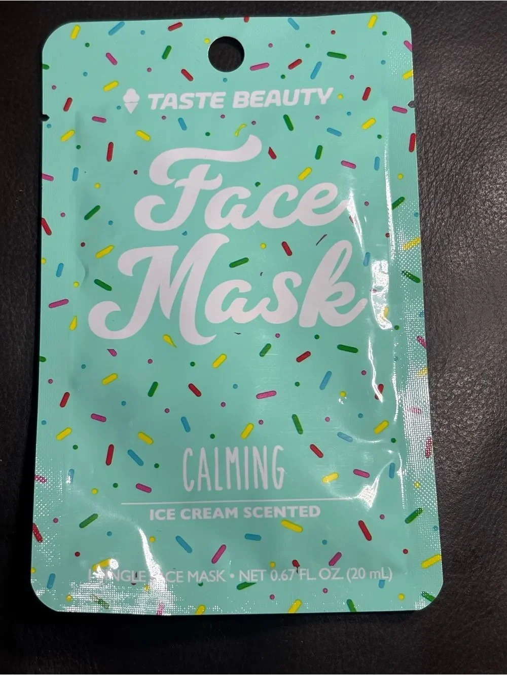 2 New Taste Beauty Face Mask Duo - Calming Mint & Hydrating Blue